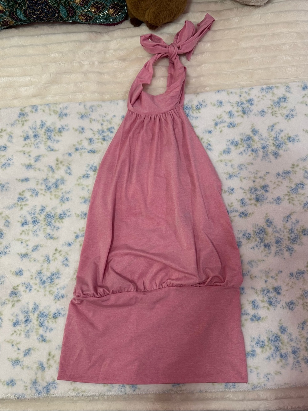 Vintage y2k Wet Seal Pink Halter Top